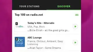radio.net PRIME screenshot