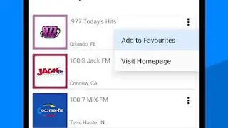 Radiogram screenshot