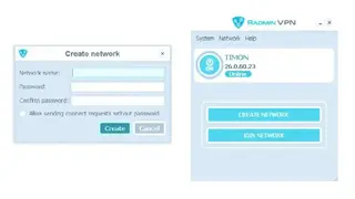 Radmin VPN screenshot
