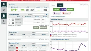 Radware DDoS Protection screenshot