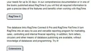 RagTime screenshot