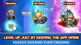 Raid the Dungeon: Idle RPG Heroes AFK or Tap Tap screenshot