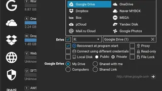 RaiDrive screenshot