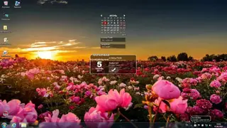 Rainlendar screenshot