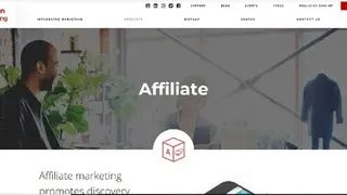 Rakuten Marketing Affiliate screenshot
