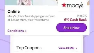 Rakuten Rewards screenshot