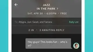 Rally by Eventbrite screenshot