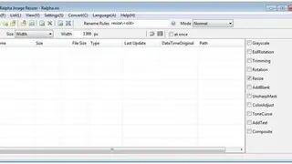 Ralpha Image Resizer screenshot