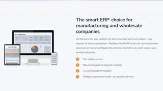 RamBase Cloud ERP screenshot