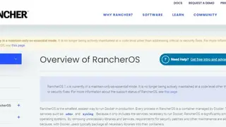 RancherOS screenshot