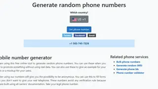 Randommer screenshot