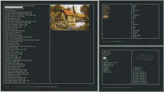 Ranger NCurses file manager with Vim bindings screenshot