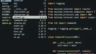 Ranger NCurses file manager with Vim bindings screenshot