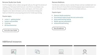 Ranorex screenshot