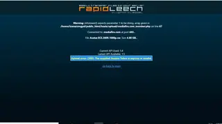 Rapid Leech screenshot