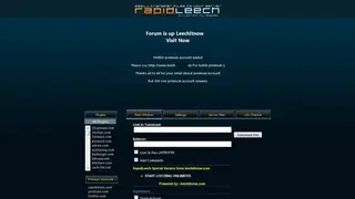 Rapid Leech screenshot