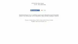 Rapid Search Engine screenshot
