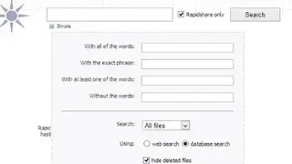 Rapid Search Engine screenshot