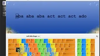 Rapid Typing Tutor screenshot