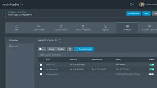 Rapid7 InsightAppSec screenshot