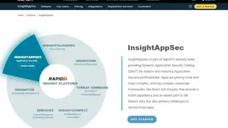 Rapid7 InsightAppSec screenshot