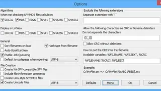 RapidCRC Unicode screenshot
