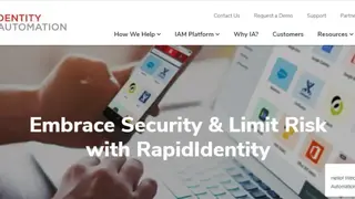 RapidIdentity screenshot
