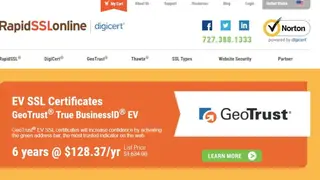 RapidSSLonline screenshot