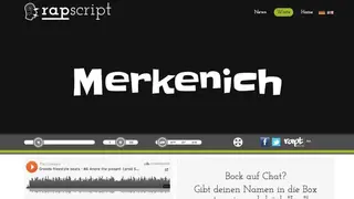 RapScript screenshot
