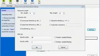 RAR Password Unlocker screenshot