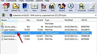RAR Password Unlocker screenshot