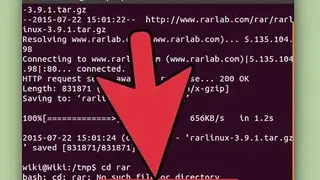 RARLAB UnRAR screenshot