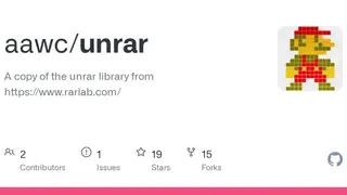 RARLAB UnRAR screenshot