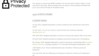 Raspberry Anywhere screenshot