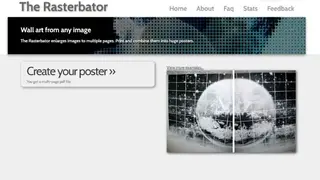 Rasterbator screenshot