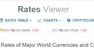 Rates Viewer screenshot