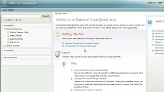 Rational ClearQuest screenshot
