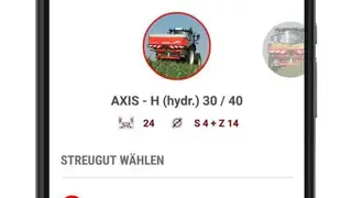 RAUCH Fertilizer Chart screenshot