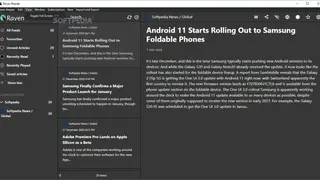 Raven Reader screenshot
