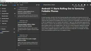 Raven Reader screenshot