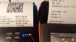 RawBT driver for thermal ESC/POS printer screenshot