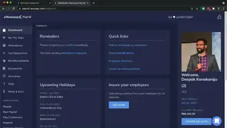 RazorpayX Payroll screenshot