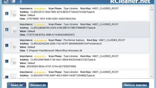 RCleaner screenshot