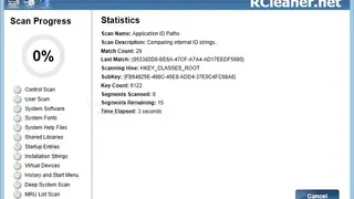 RCleaner screenshot