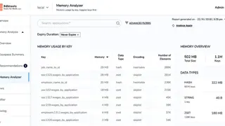 RDBTools GUI for Redis screenshot