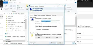 RDCMan screenshot
