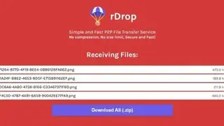 rDrop screenshot