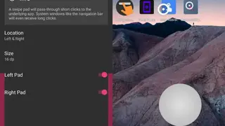 Reachability Cursor screenshot