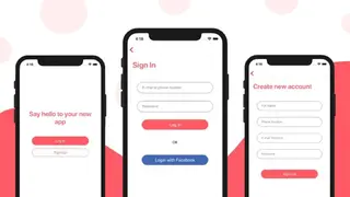 React Native Firebase screenshot