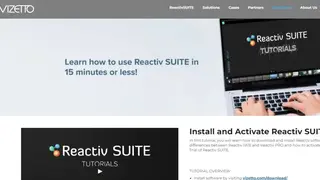 Reactiv SUITE screenshot